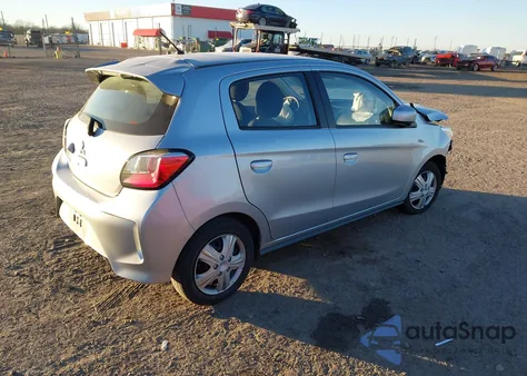 2021 Mitsubishi Mirage Carbonite Edition/Es/Le from USA, damaged, VIN ML32AUHJ1MH008046